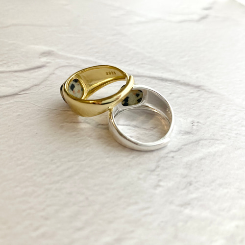 Dalmatian jasper（ダルメシアンジャスパー）Ring