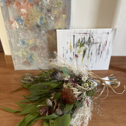 8.秋色スワッグ 秋色スワッグ（受注） スワッグ wakunoha 通販 14678739｜Creema(クリーマ)