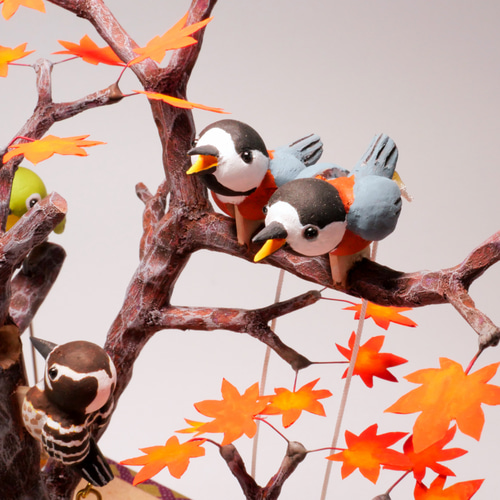 ノリタケ　木にとまる小鳥　置物 71mnf6Q7jWL._AC_UL210_SR210,