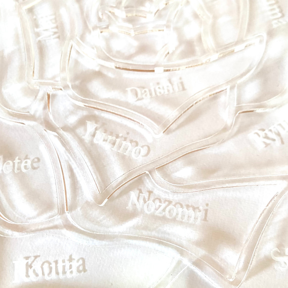 ウェルカムボード　ゲスト参加型結婚証明書　Bluerose green leaf 