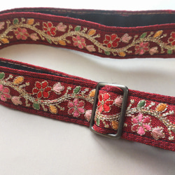 インド刺繍リボンのベルト 2枚目の画像