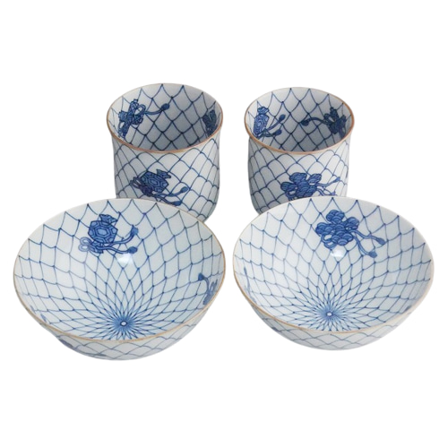 明治前期染付松竹梅図飯茶碗 | 吉祥寺PukuPuku
