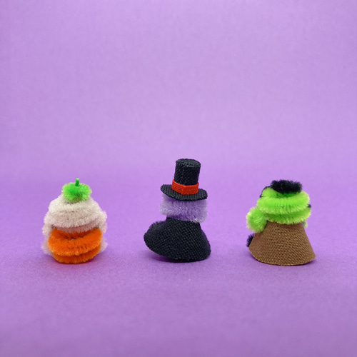 モールハロウィンドール3体セット おもちゃ・人形 モール作家