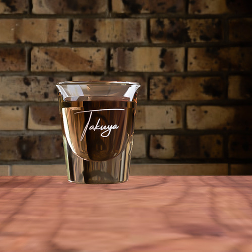 名入れグラス ショットグラス 30ml おちょこ・ぐい呑み・徳利 k._