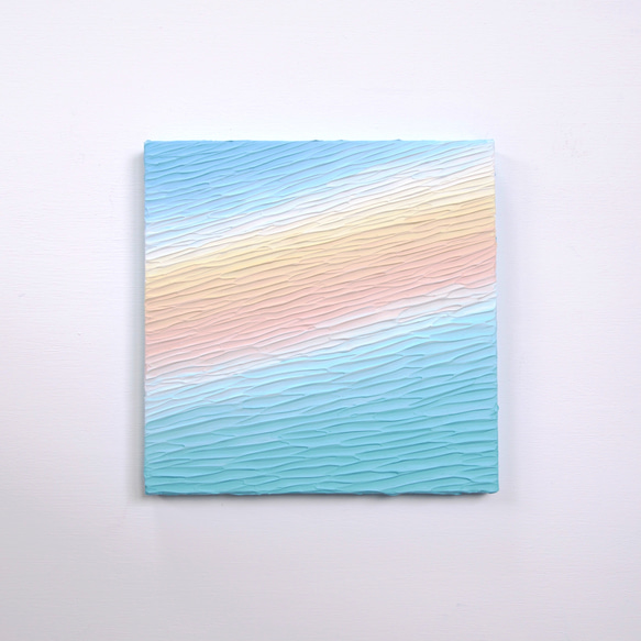 抽象画☆テクスチャーアート／青紫 絵画 MUGI 通販 18532146
