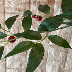 光触媒　人工観葉植物　ウォールグリーン　フェイク　フラワー　ラスカススプレー 4枚目の画像