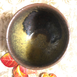 ぐい呑み　神の倉山　陶器 2枚目の画像