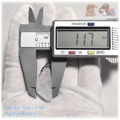 ◇ 希少 アイスランド産 カルサイト結晶 ペンダント ネックレス