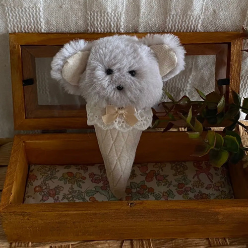 Scoops Bear/スクープスベア・ぬいぐるみ・アイスクリーム・クマ