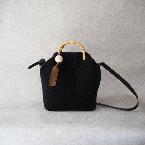 美品】イエナ ジャンニノターロ バンブーハンドルバッグ