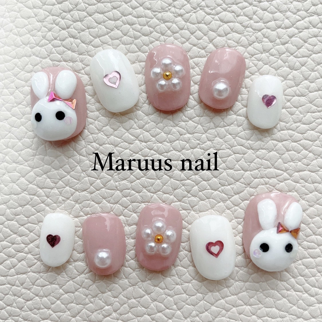 ぷっくりうさぎネイルチップ ネイルチップ（つけ爪） Maruu 通販