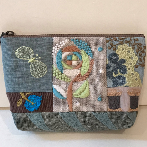 ミナペルホネンhappy camouflage ハンドメイド 長財布 【公式通販】