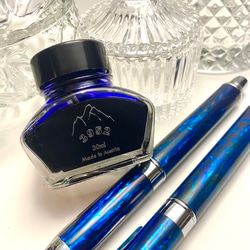 3952 オールド ゴート ハードカバー オーストリア 輸入ペン インク 30ml ブルー/ブラック/グリーン/レッド 4枚目の画像