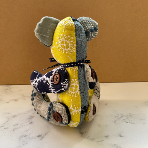 ミナペルホネンのファブリックを使ったベア ぬいぐるみ noel+ 通販