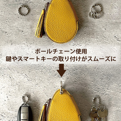 『受注生産製品』【...to®】Uovo(ｳｵｳﾞｫ)　キーケース＜全5色＞ 2枚目の画像