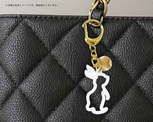 暗闇で光るネコのシルエットキーホルダーmini 全7種 キーホルダー C2