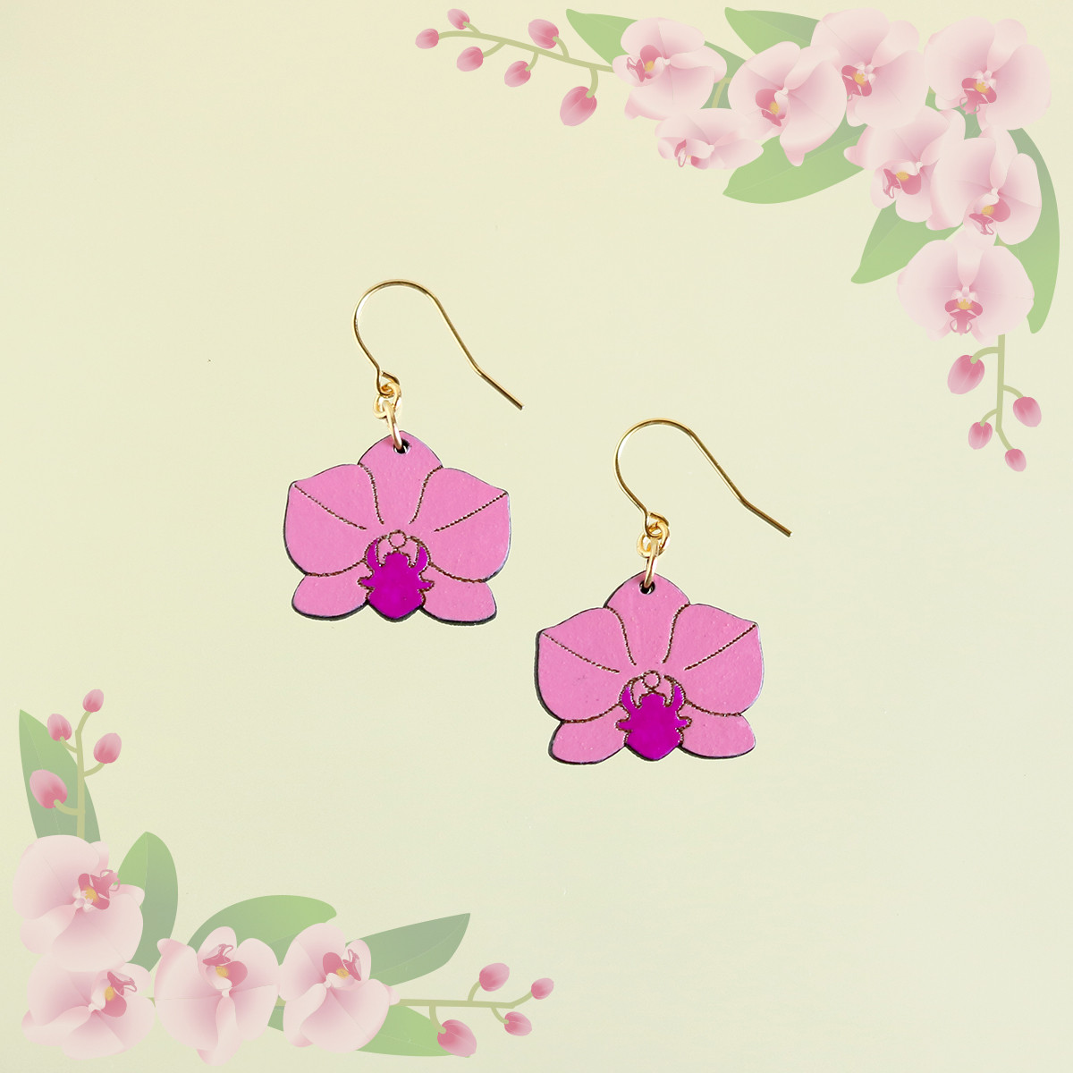 人気ブランド【Girlscrew】Love Bloomsピアス org.jpg
