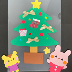 クリスマスツリーの壁面① 3枚目の画像