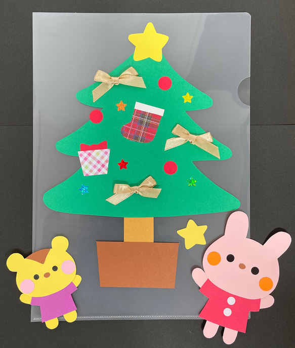 クリスマスツリーの壁面① 3枚目の画像