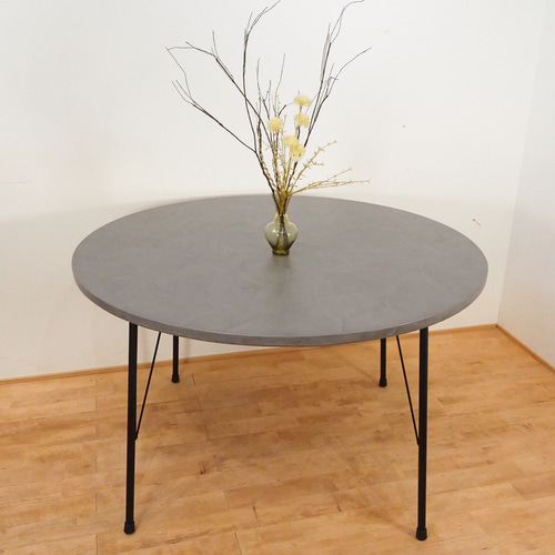 展示品❗ダイニングテーブル　ターゲスト　グレー　モルタル調　幅160cm 展示品❗ダイニングテーブル ターゲスト グレー モルタル調 幅160cm