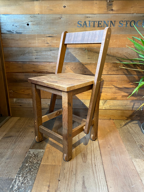 理科椅子 「キャスター」+ 「背もたれ」付き 椅子（チェアー