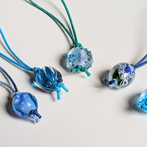 とんぼ玉のストラップ その他アクセサリー 花とんぼ 通販