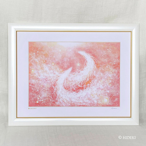 ☆運気奇跡の『ダビデの星』☆がんどうあつし絵画油絵F3号油彩額