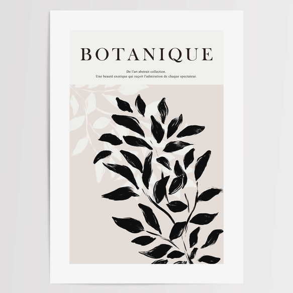 ☆インテリアアートポスター -BOTANIQUE-【501】 4枚目の画像