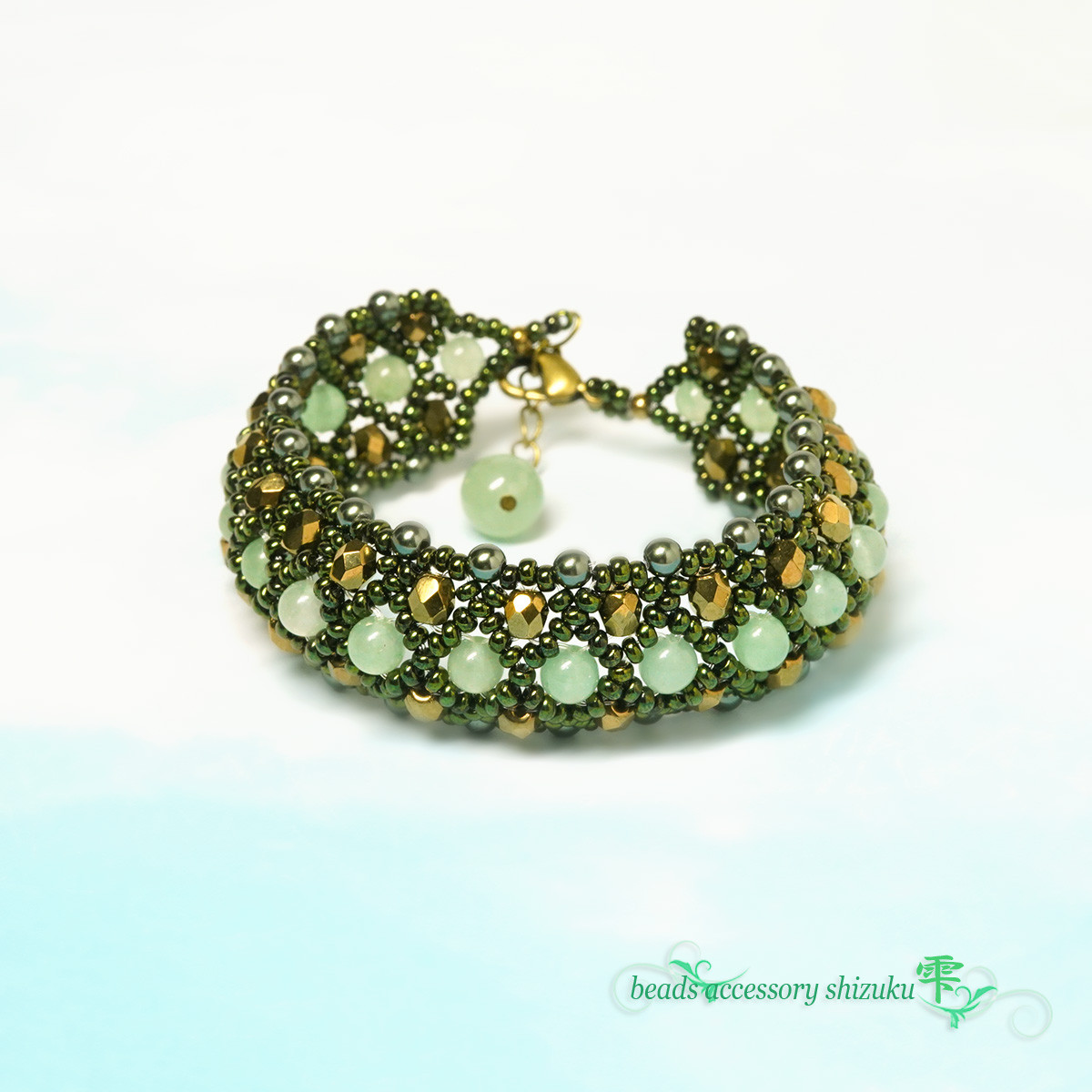 アーガイルブレス＊グリーンアベンチュリン