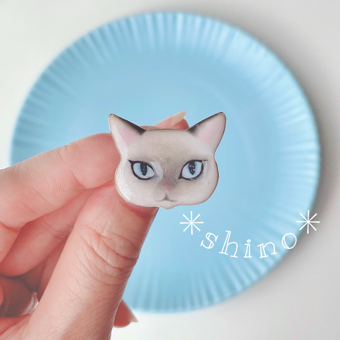 猫の指輪　〜シャム猫風〜