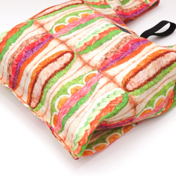 コンビニ・パン屋さんサイズのたためるエコバッグ 【Sandwiches!】 11枚目の画像