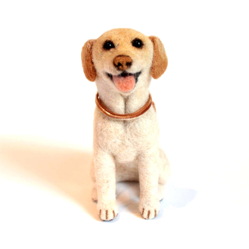 小さいけれどラブラドールレトリバー 羊毛フェルト 森で逢えたら 通販