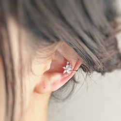 【JORIE】 FLOWER PEAK Ear cuff 3枚目の画像