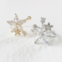 【JORIE】 FLOWER PEAK Ear cuff 5枚目の画像