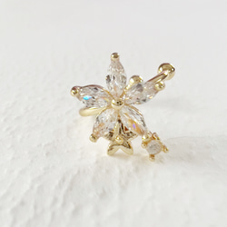 【JORIE】 FLOWER PEAK Ear cuff 4枚目の画像