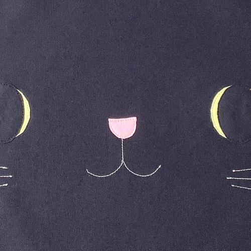 黒猫のランチョンマット ランチョンマット りょうこ 通販 14684523