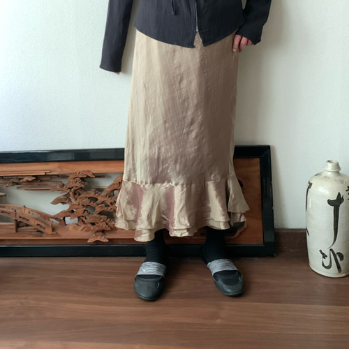 専用【美品】dosa ドーサ ラッフルスカート カラーtint 3 フリル dosa