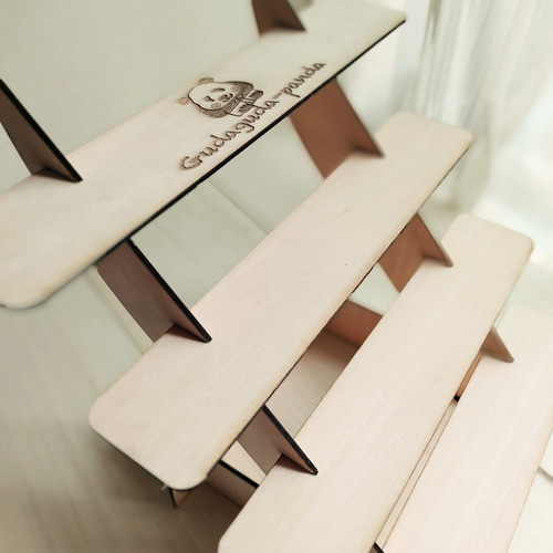 ハンドメイド什器セット 什器セットA(ホワイト) - GRASS WOOD WORKS | minne byGMOペパボ 国内