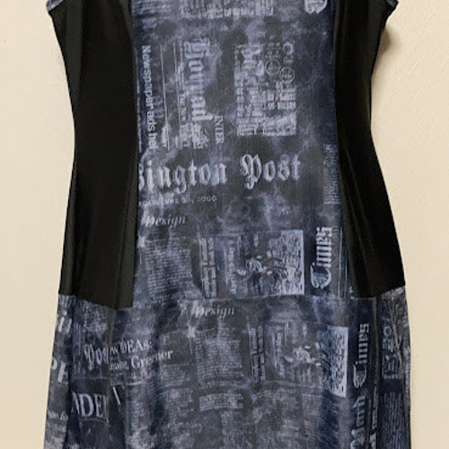 柄を選択オーダーメイド テニスウェア ワンピース ノースリーブ