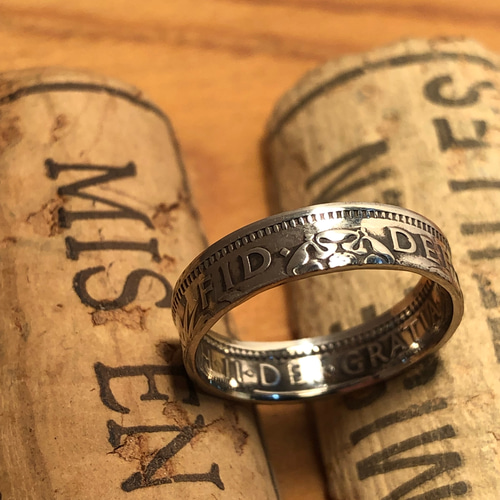 コインリング イギリス 6ペンス 指輪・リング Depp Coin 通販 14686558