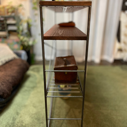 アイアン家具　男前マルチラック　ハンドメイドシェルフ  オーダーメイド アイアン家具 男前マルチラック 収納シェルフ ハンドメイド