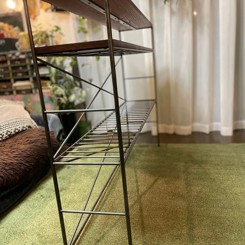 アイアン家具 男前マルチラック 収納シェルフ ハンドメイド