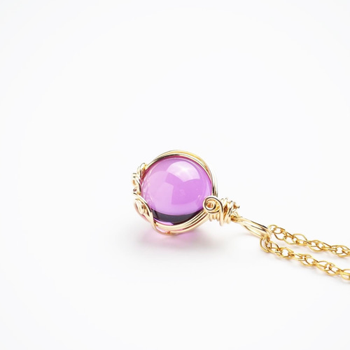合成 カラーチェンジサファイア （ピンクパープル） / 14kgf