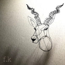 ワイヤーアート 蛇 ヘビ へび 巳 干支 裏干支【受注制作】 立体