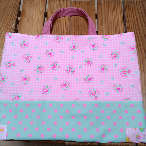 入園入学 ピンクスpinks♥ 手提げ レッスンバッグ 通園通学
