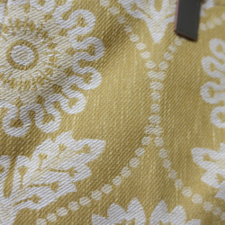 イギリスジャガード織り花柄コットン混トートバック 4枚目の画像