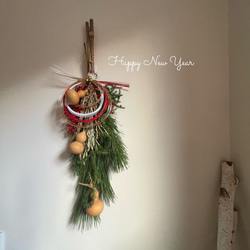 超早割祭2025お正月】Freshお正月飾り ヒカゲノカズラver.龍 しめ縄