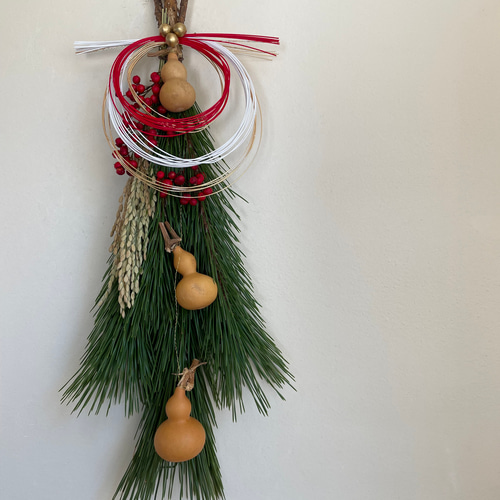 ラスト3点【たくさんの再販】✳︎Fresh︎お正月飾り✴︎ひょうたん3個