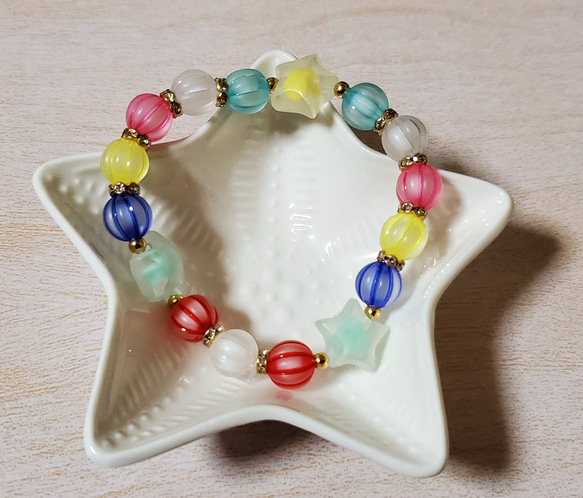 キラキラ☆カラフル☆ブレスレット ブレスレット NoA 通販 14688665