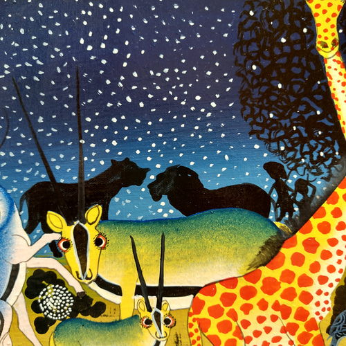 Gerald Steffe スウェーデンの絵画　文化人類学　アフリカ Gerald Steffe - artnetco.eu